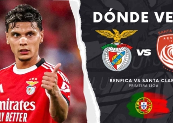 donde ver benfica santa clara richard rios liga portuguesa tv online