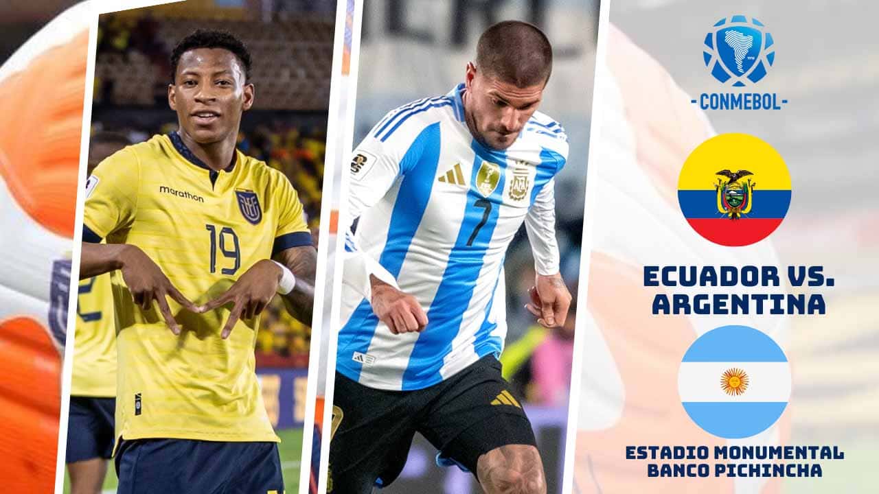 donde ver ecuador vs argentina eliminatorias tv online