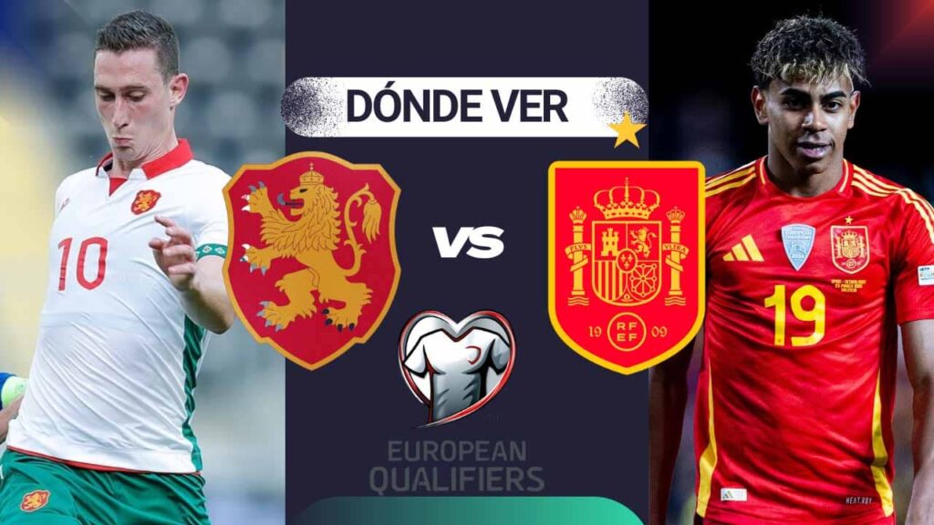 donde ver espana bulgaria eliminatorias mundial tv online