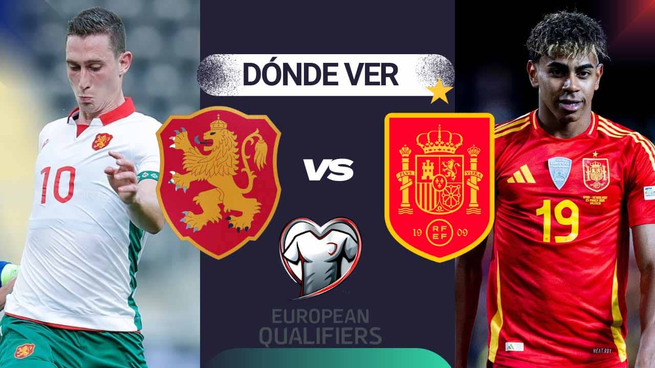 donde ver espana bulgaria eliminatorias mundial tv online