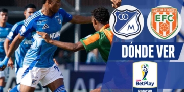 donde ver millonarios envigado copa betplay 2025 vuelta
