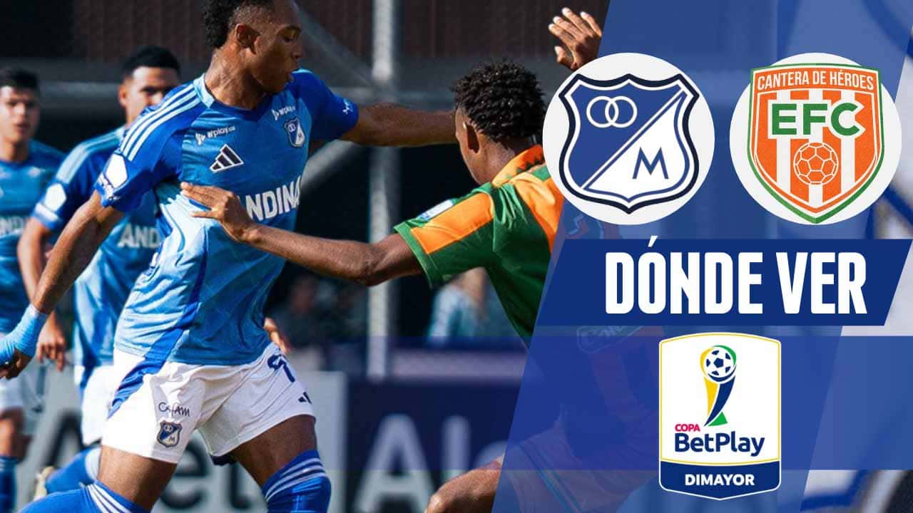 donde ver millonarios envigado copa betplay 2025 vuelta