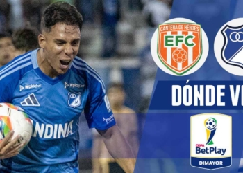 donde ver millonarios envigado copa betplay ida tv online