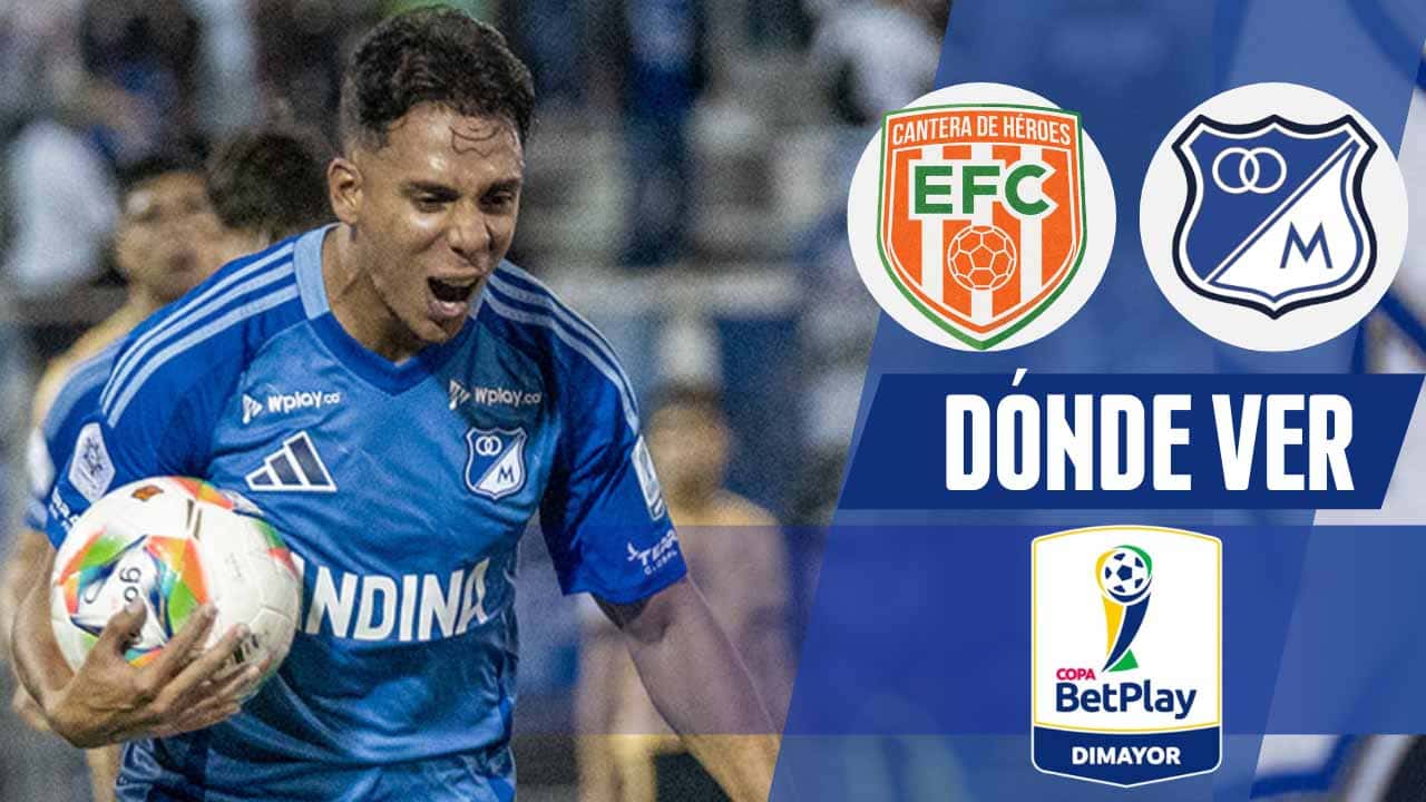 donde ver millonarios envigado copa betplay ida tv online