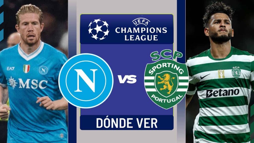 donde ver napoli vs sporting luis suarez champions tv online