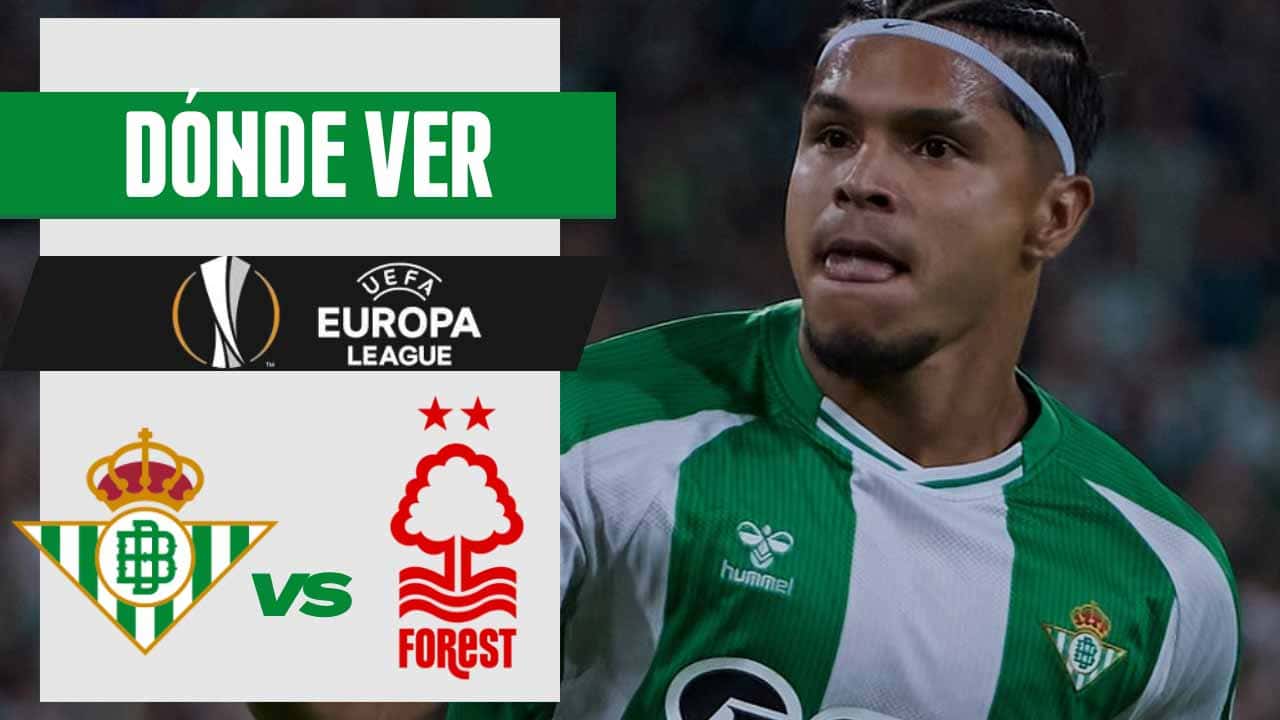donde ver real betis nottingham forest europa league tv online