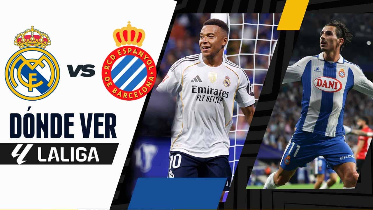 donde ver real madrid vs espanyol laliga 2025 tv online