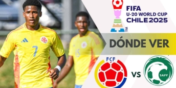 donde ver seleccion colombia arabia mundial sub 20 tv online