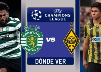 donde ver sporting clube luis suarez champions kairat almaty tv online