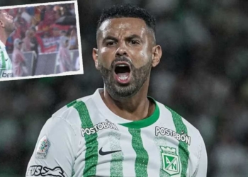 atletico nacional edwin cardona insultos hinchas festejo celebracio gol atanasio girardot silbidos los del sur tribuna declaraciones polemicas dijo clasico dim futbol profesional colombiano fpc liga betplay dimayor gandolfi morelos
