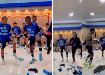 independiente valle once caldas eliminacion copa sudamericana dayro moreno arriero herrera penales palogreande manizales idv colombia ecuador burlas festejo baila conmebol bus futbol profesional colombiano fpc liga betplay dimayor