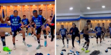 independiente valle once caldas eliminacion copa sudamericana dayro moreno arriero herrera penales palogreande manizales idv colombia ecuador burlas festejo baila conmebol bus futbol profesional colombiano fpc liga betplay dimayor