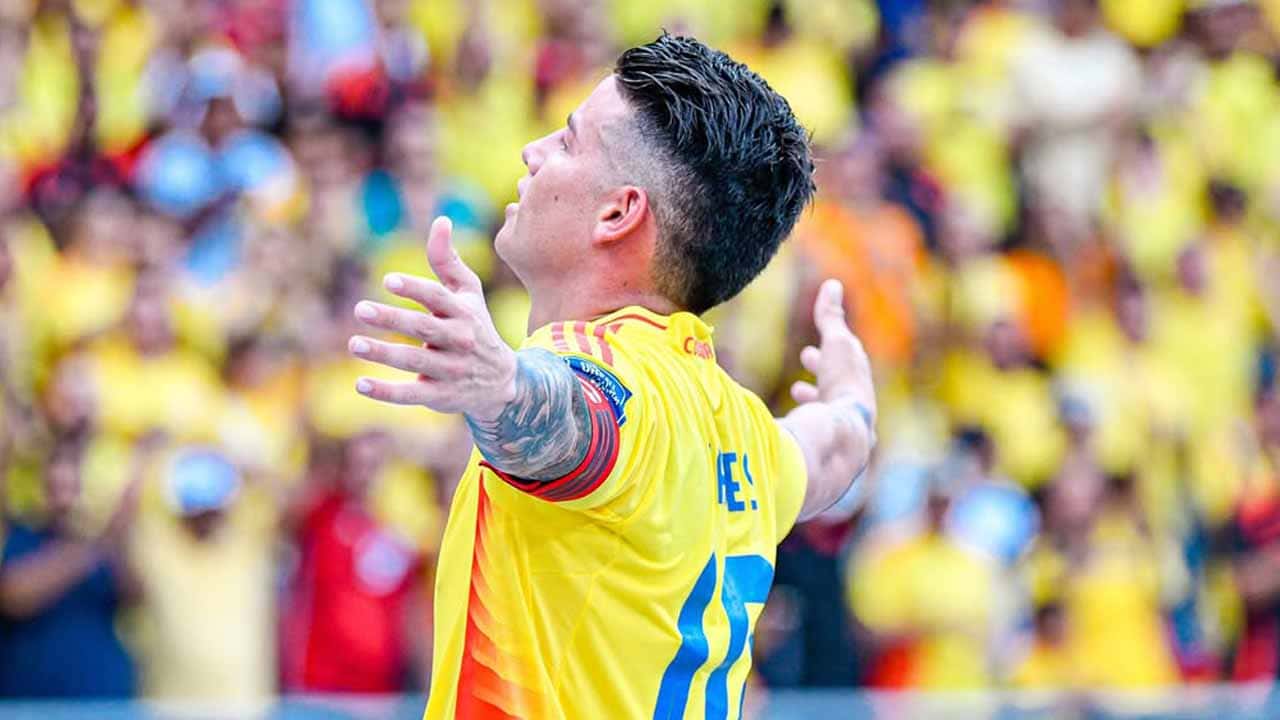 james rodriguez record seleccion colombia eliminatoria