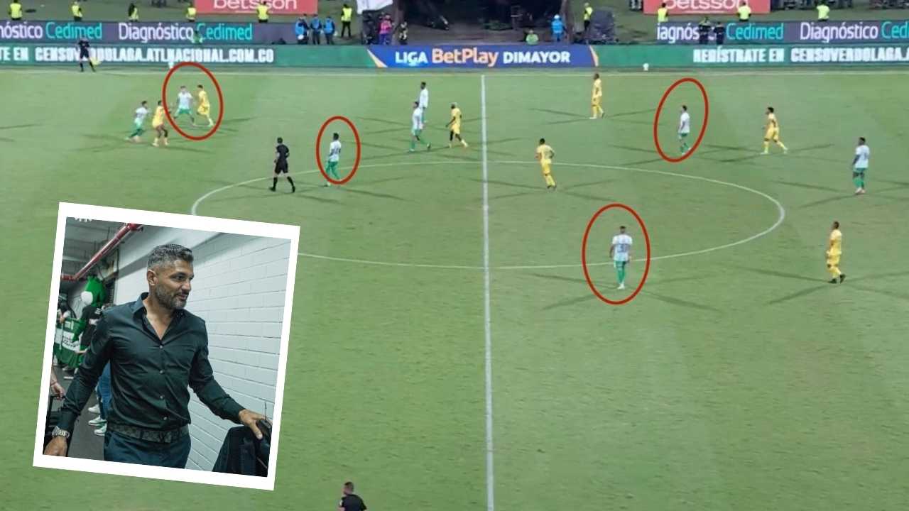 atletico nacional bucaramanga derrota perdio local casa atanasio girardot javier gandolfi tecnico dt director entrenador leonel alvarez error administrativo extranjeros dimayor goleada carlos henao juan bauza facundo batista billy arce camino candido nacionalidad liga betplay futbol profesional colombiano fpc