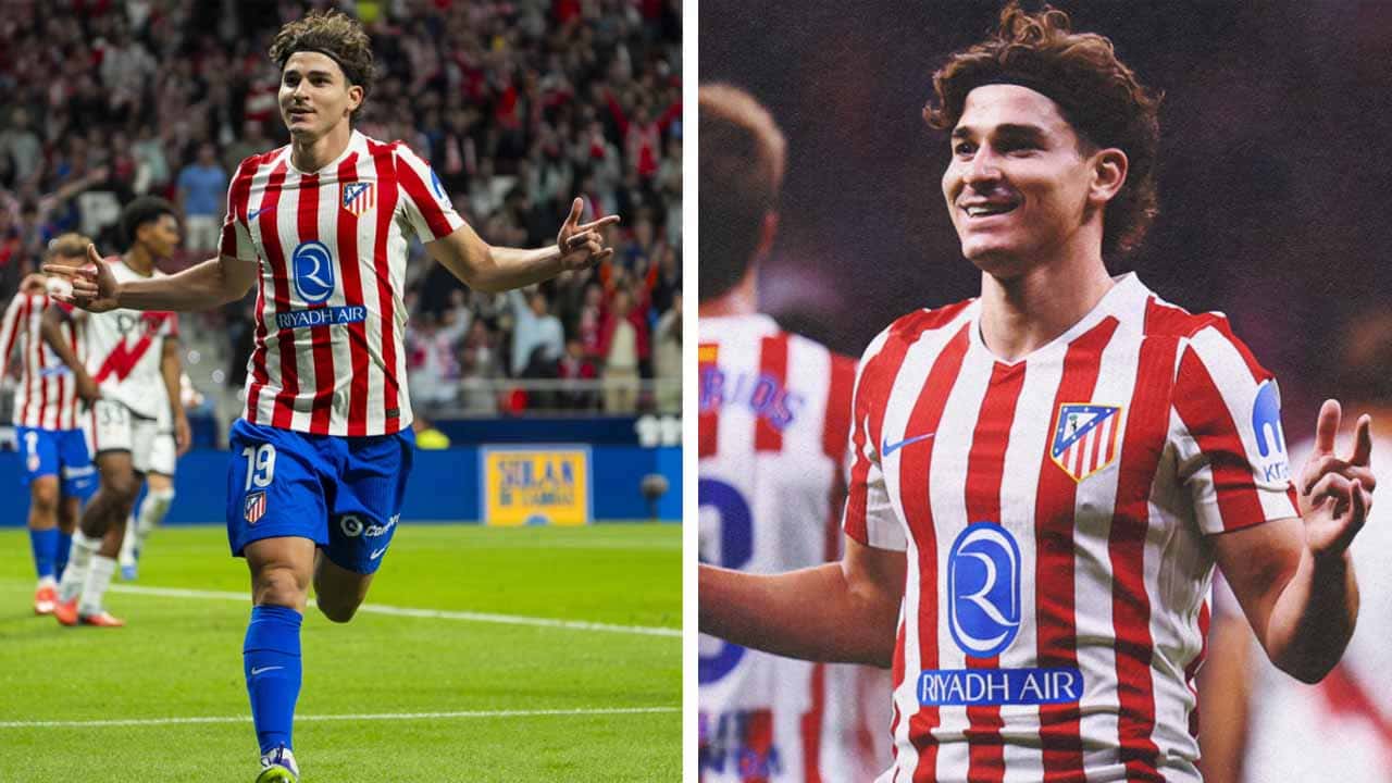 julian alvarez argentino tripleta laliga desde messi