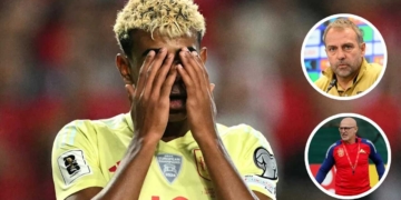 lamine yamal lesion seleccion espana hansi flick entrenador dt director tecnico luis de la fuente declaraciones polemicas tension futbol espanol la liga fichajes europa valencia champions league campeones estadio joan cruyff nou camp real madrid