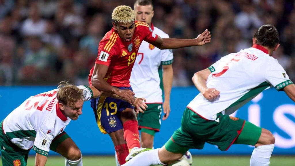 lamine yamal goles asistencias seleccion espana
