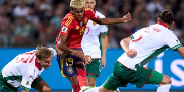 lamine yamal goles asistencias seleccion espana