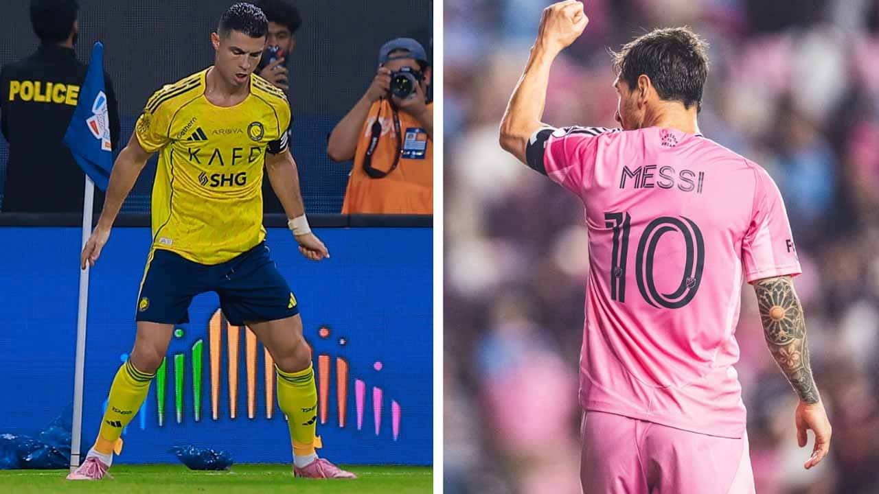 leo messi cristiano ronaldo goles doblete septiembre 2025
