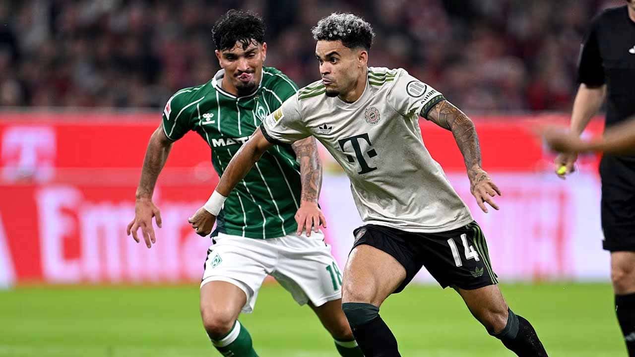 luis diaz bayern munich werder bremen bundesliga