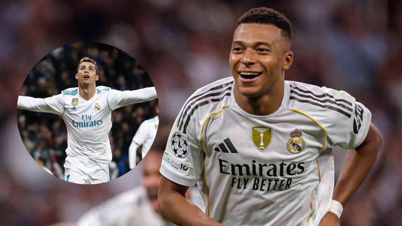 mbappe 50 goles real madrid cristiano ronaldo