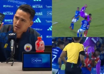 millonarios pasto protesta camilo ayala revision var arbitro