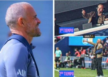 psg luis enrique dirige rugby