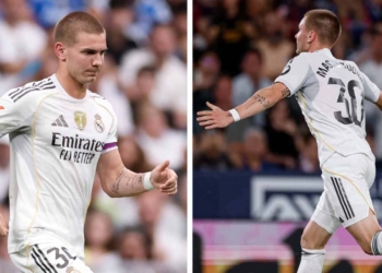 real madrid franco mastantuono datos primer gol