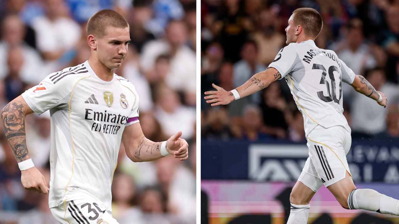 real madrid franco mastantuono datos primer gol