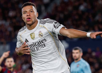real madrid kylian mbappe doblete levante goles temporada