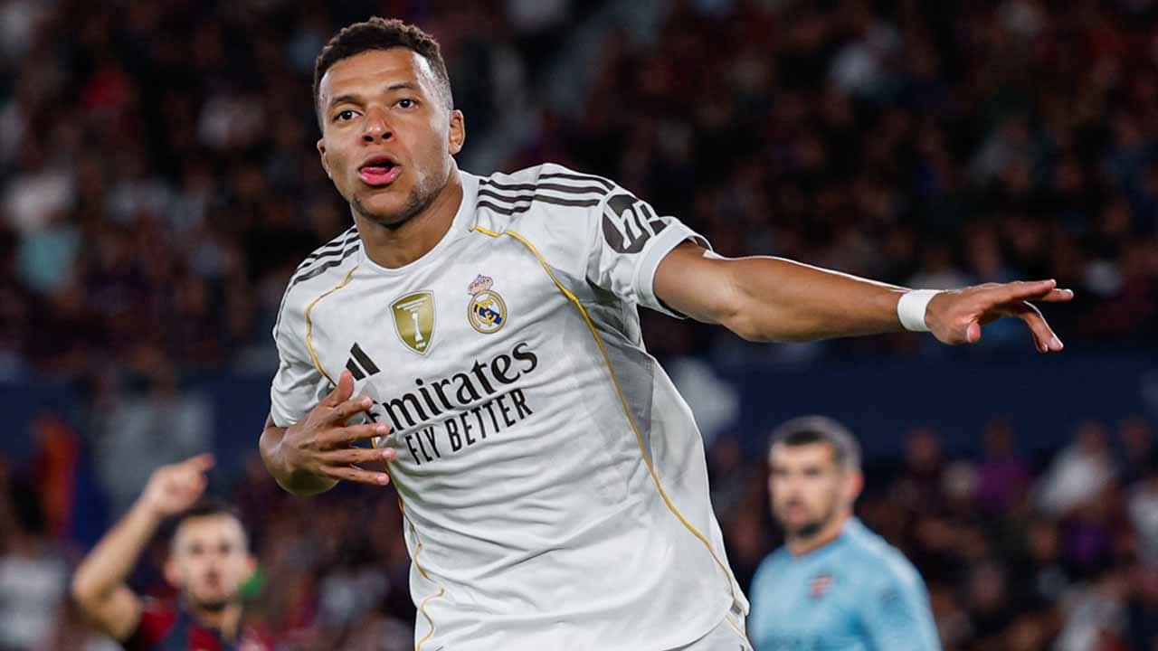 real madrid kylian mbappe doblete levante goles temporada