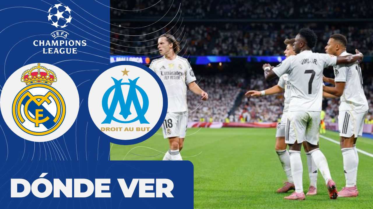 real madrid marsella donde ver hoy vivo online gratis champions league liga campeones europa streaming transmisiones transmisiones emision canal canales tv television tele santiago bernabeu espana francia mbappe app aplicaciones futbol plataformas internet redes sociales sitios web paginas