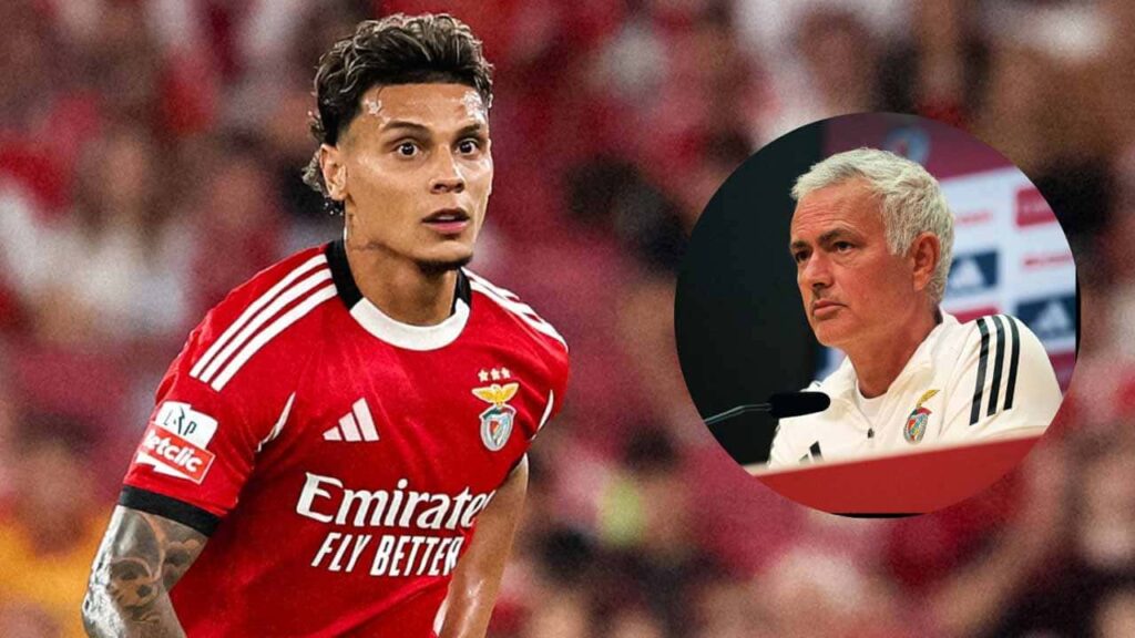 richard rios benfica mourinho reaccion penalti champions