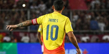 seleccion colombia james rodriguez record eliminatorias 2025