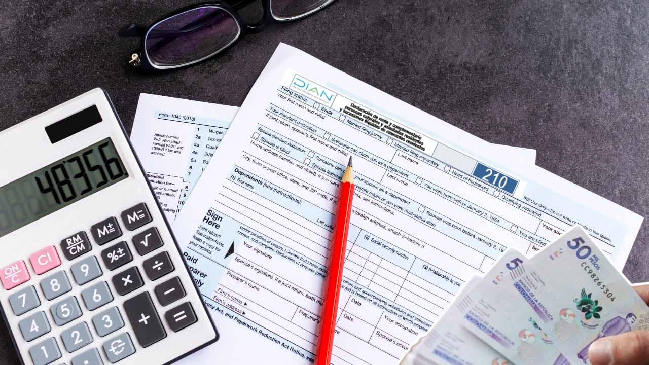 tramite declaracion de renta colombia 22 al 26 de septiembre 2025