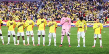 seleccion colombia ranking fifa sorteo mundial cabeza serie bombos grupos argentina espana inglaterra francia portugal potencias entrenador director tecnico dt nestor lorenzo amistosos federacipn colombiana futbol fcf presidente ramon jesurun james luis diaz metropolitano barranquilla estados unidos mexico canada 5 diciembre