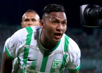 alfredo morelos atletico nacional sancion oficio tirarse engano arbitro partido tunja audios var nicolas gallo eduardo pimentel futbol profesional colombiano fpc liga betplay dimayor boletin penas sanciones somision disciplina castigo