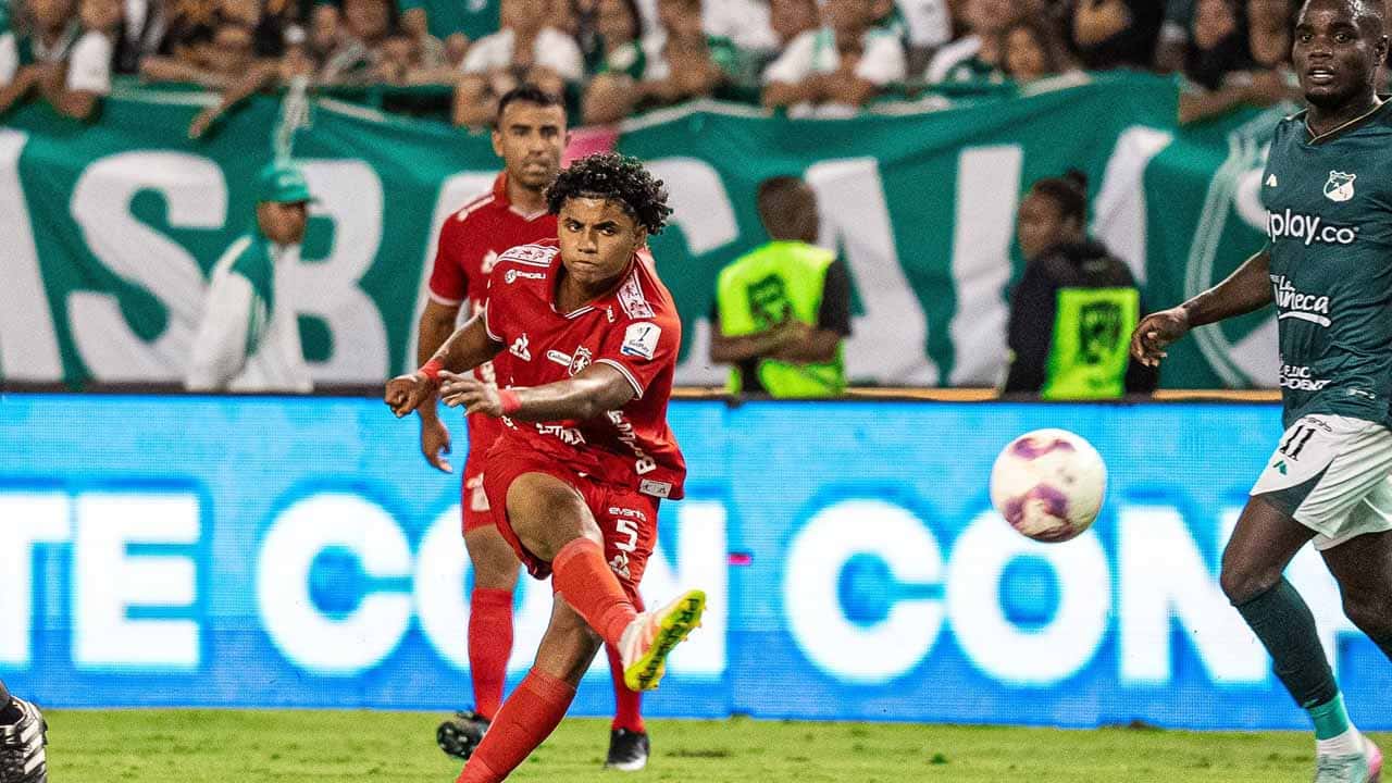 america de cali josen escobar primer gol profesional clasico liga betplay