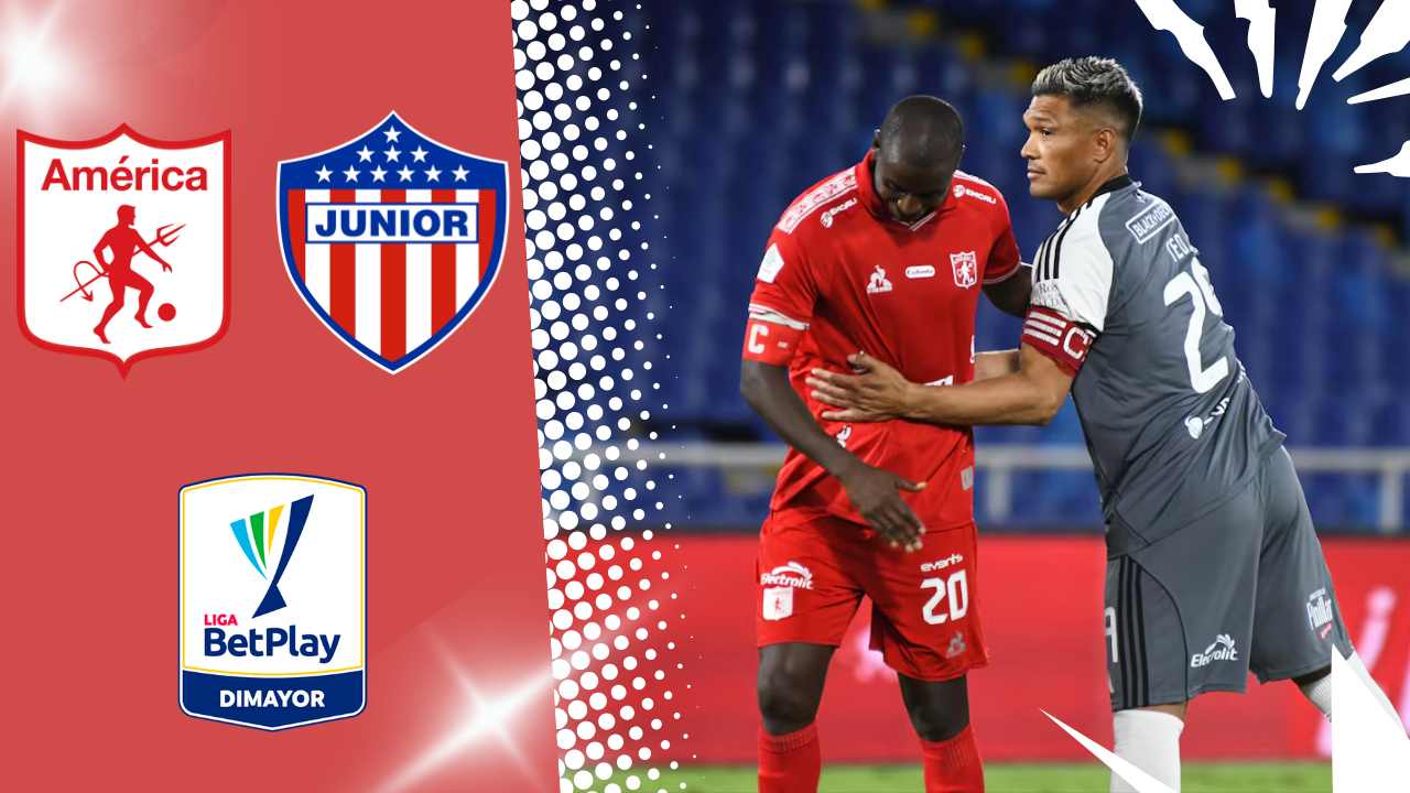 america cali vs junior barranquilla donde ver hoy partido vivo online plataformas streaming futbol gratis tv television canal canales app aplicaciones redes sociales paginas web sitios en directo senal abierta horario hora juegan estadio francisco rivera escobar palmira pascual guerrero metropolitano alfredo arias david gonzalez liga betplay dimayor futbol profesional colombiano fpc colombia
