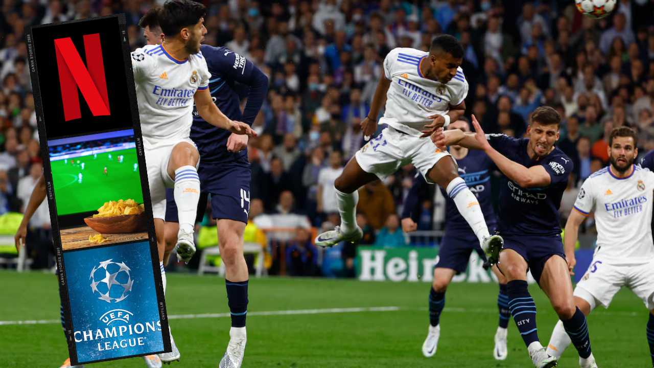 netflix champions league derechos streaming deportivo transmision transmisiones plataformas online negocio millones app aplicaciones smart tv uefa liga campeones disney apple tv television dazn youtube amazon relevent sports infantino