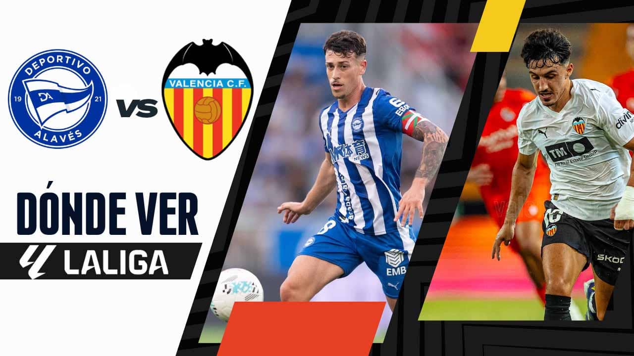 donde ver alaves valencia laliga 2025 tv online