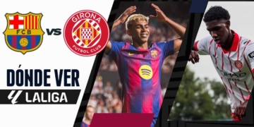 donde ver barcelona girona laliga tv online