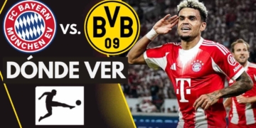 donde ver bayern munich borussia dortmund luis diaz tv online