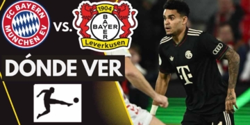 donde ver bayern munich leverkusen luis diaz tv online
