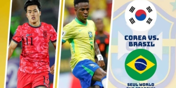 donde ver brasil vs corea amistoso 2025 tv online