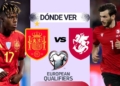 donde ver espana georgia eliminatorias mundial tv online
