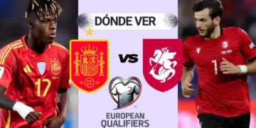 donde ver espana georgia eliminatorias mundial tv online