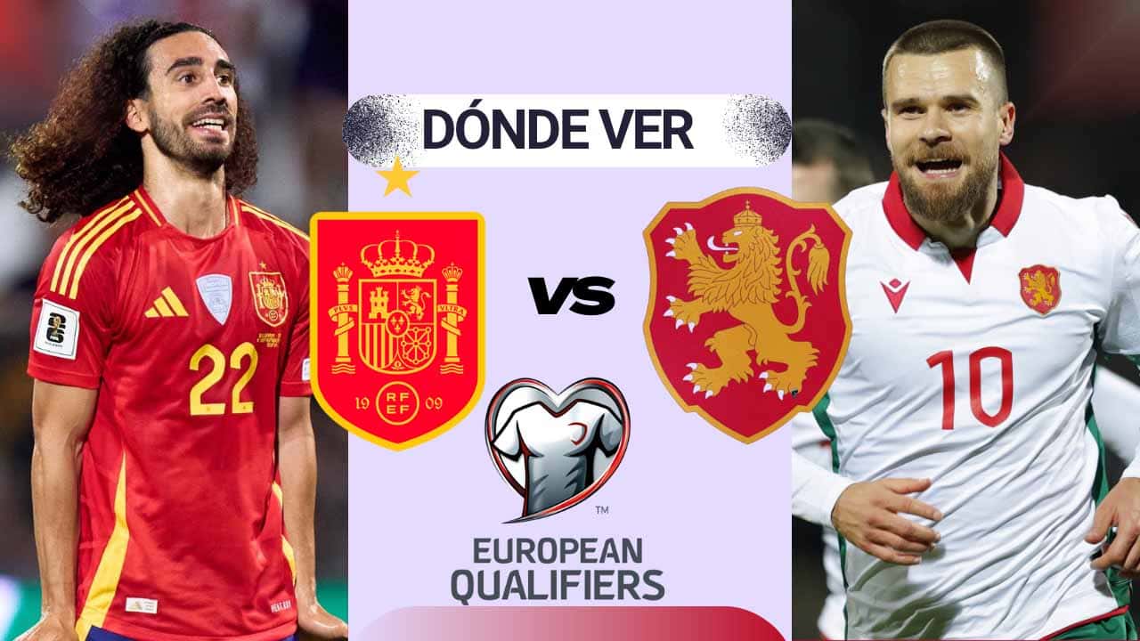 donde ver espana vs bulgaria eliminatorias mundial 2026 tv online