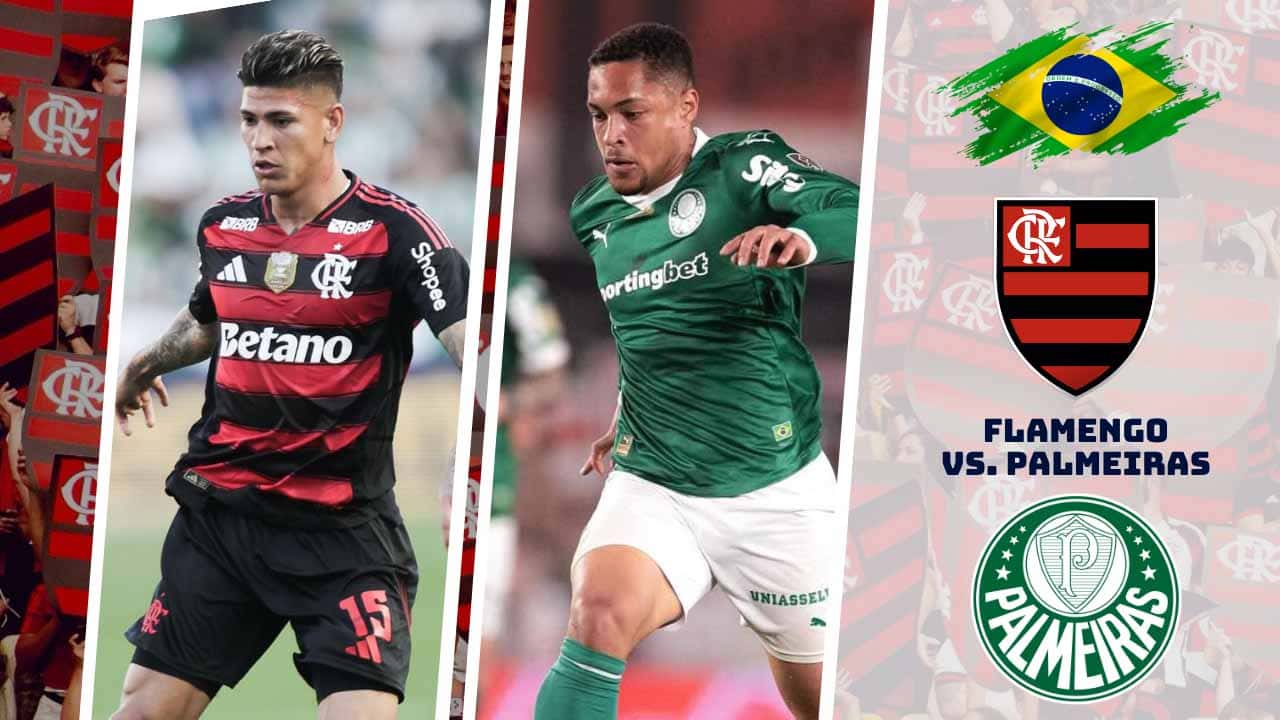 donde ver flamengo palmeiras brasileirao tv online