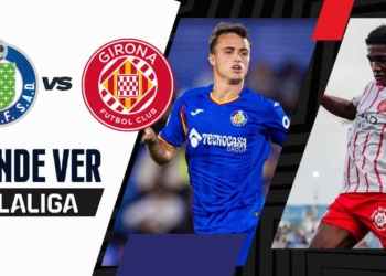 donde ver getafe girona laliga jornada 11 tv online